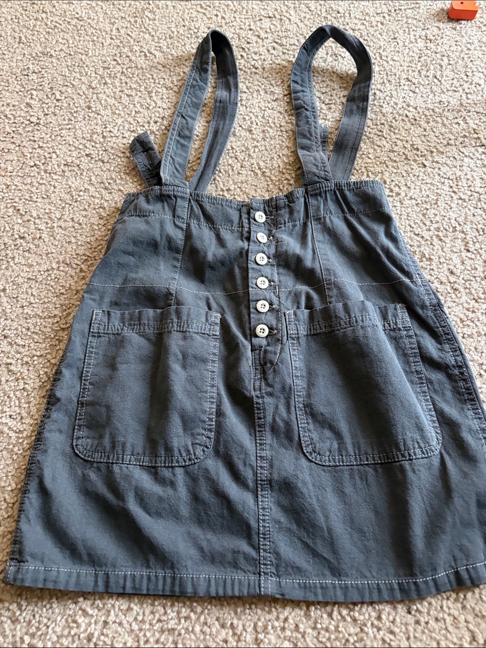 B73 Free People Womens Size 2 Cargo Suspender Skirt